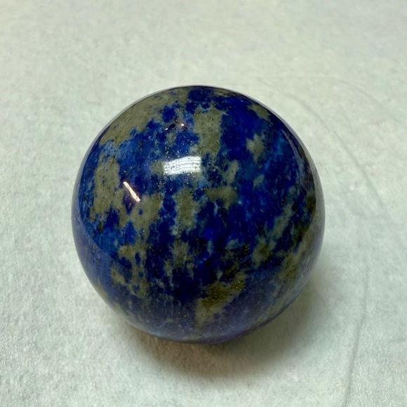 Other - Lapis Lazuli Blue and Tan Crystal Ball